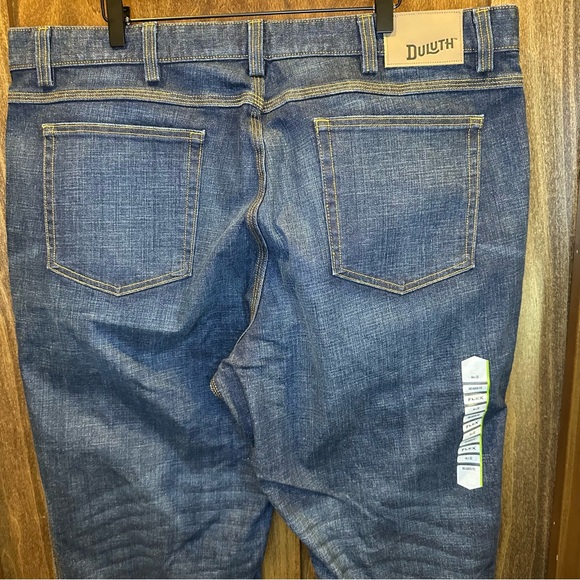 Duluth Trading Co Relaxed Fit Flex Jeans 44x32 - Picture 4 of 8